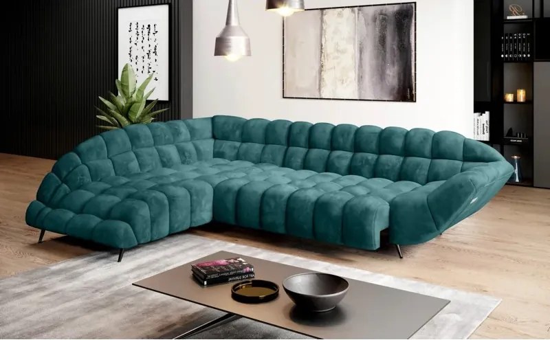 Narożnik GAPPA z Elektrycznym Wysuwanym Siedziskiem Monolith 37 WERSAL