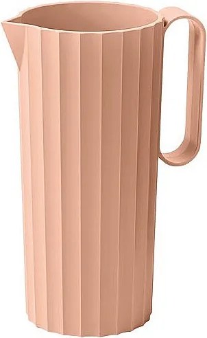 Karafka Hydria Rose Sable 1,7 L - Kolekcja Paestum - Design Stożkowy - Odporna na Uderzenia - Wyprodukowana we Włoszech