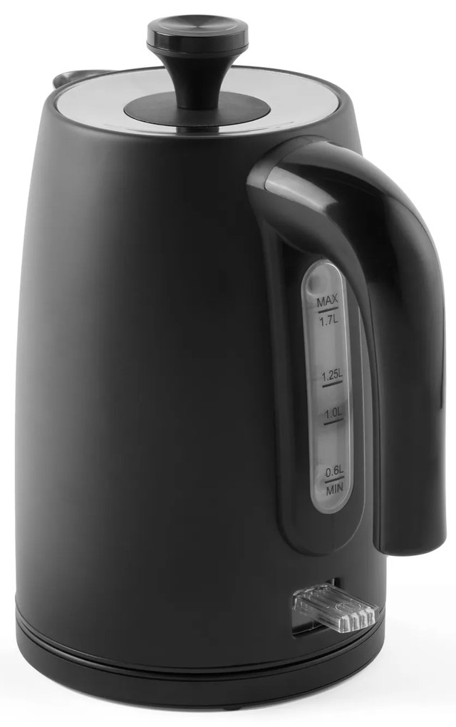 Czajnik czarny elektryczny 3000 W PETRA, 1,7 l