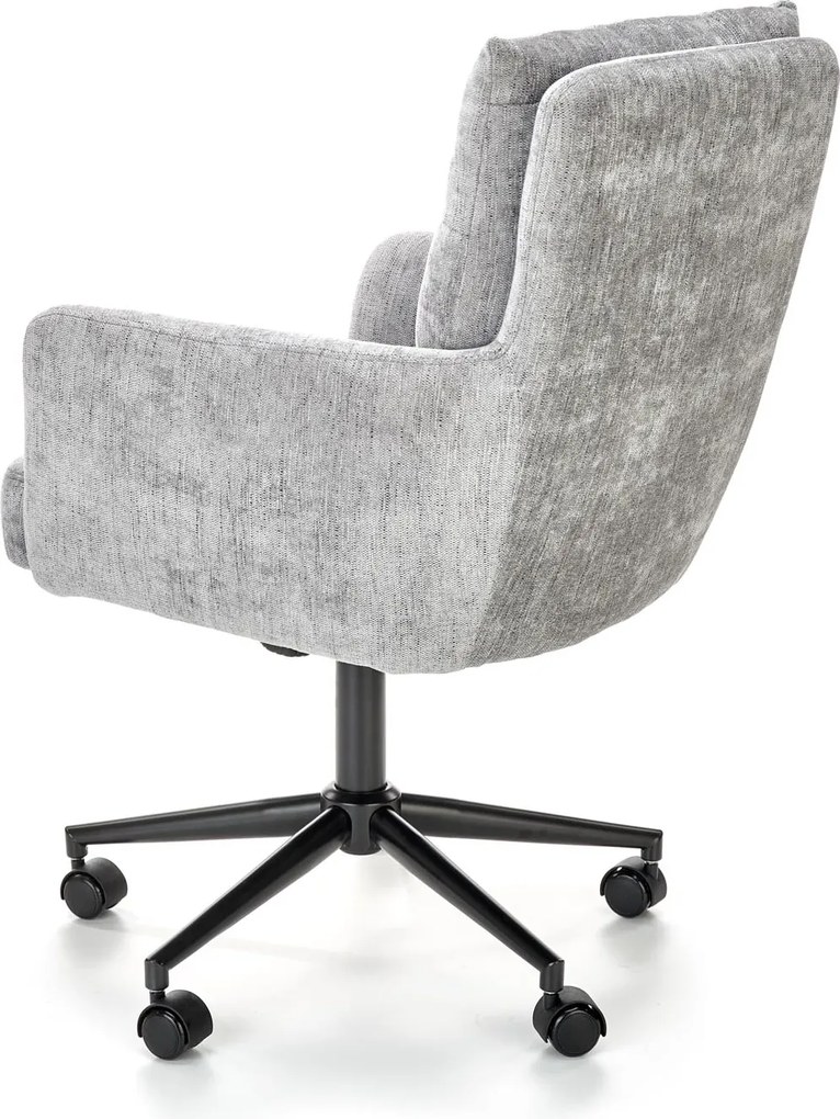 Fotel obrotowy z poduszką na oparciu Flores