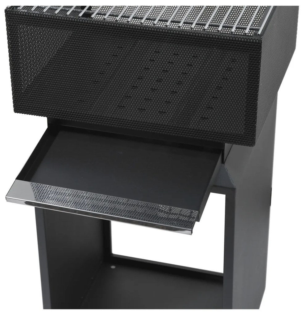 Cattara Palenisko przenośne z kratką Cube, 74 cm