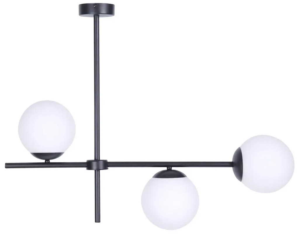 Nowoczesna lampa wisząca szklane kule - 4X S866 P3-N23