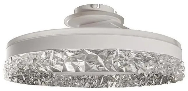 LED Ściemnialny żyrandol natynkowy LED/86W/230V 3000-6500K biały + pilot zdalnego sterowania