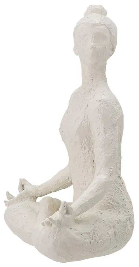 Biała figurka dekoracyjna Bloomingville Adalina, wys. 24 cm