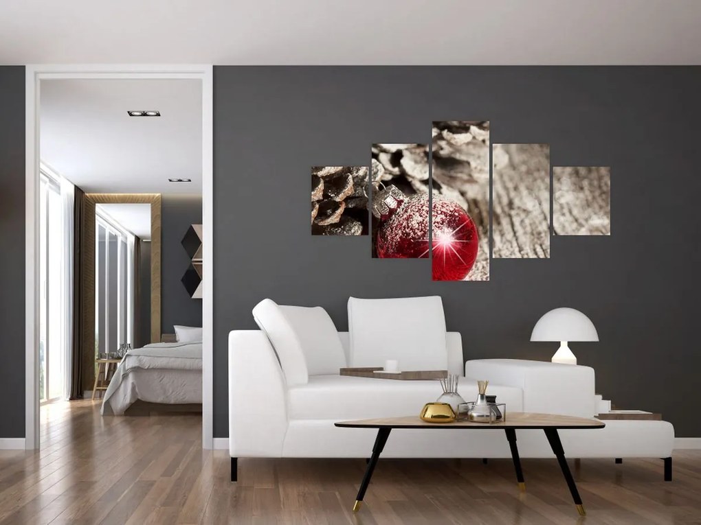 Obraz - Dekoracje świąteczne (125x70 cm)