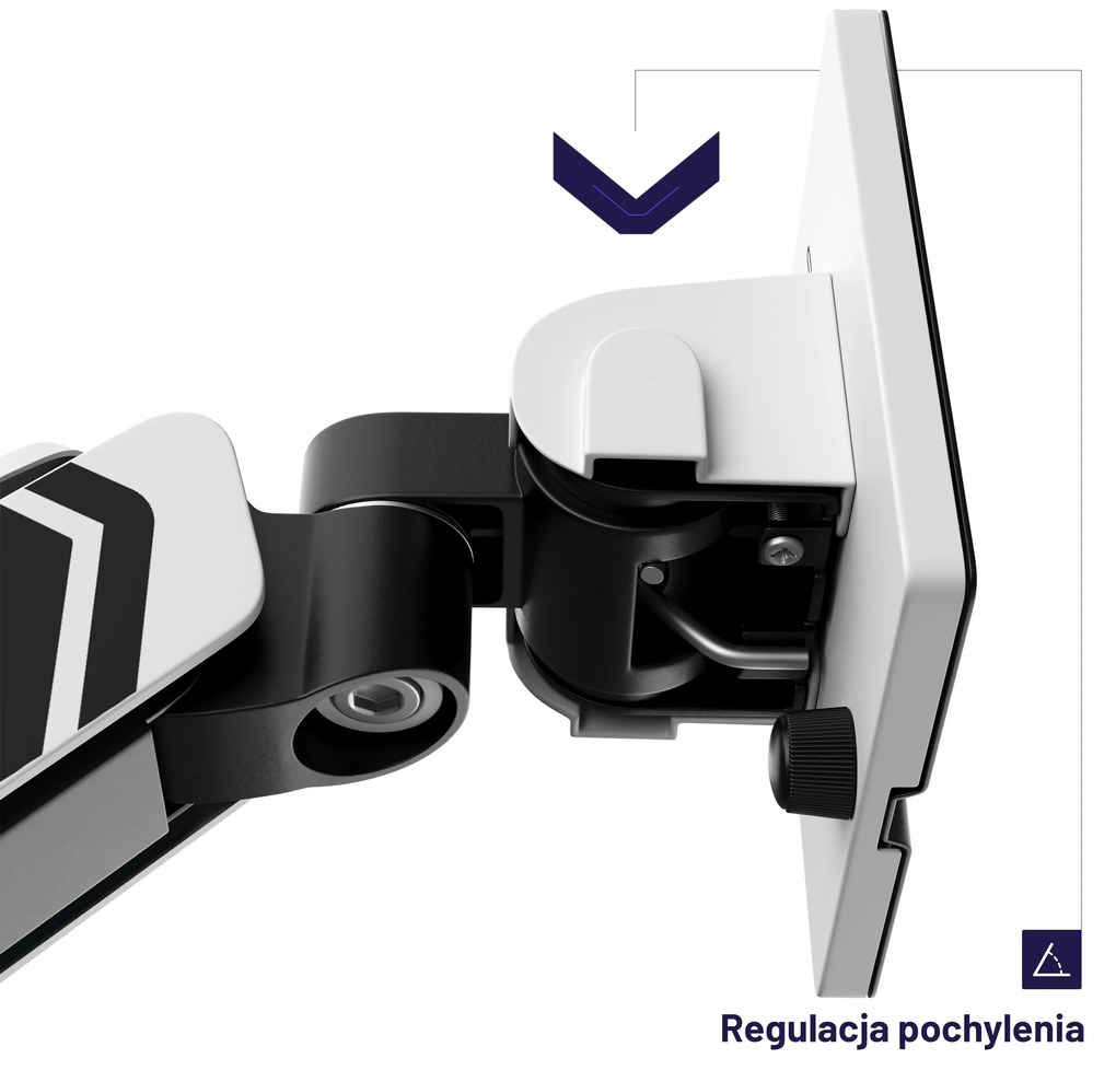 Uchwyt na monitor LED RGB X-Arm