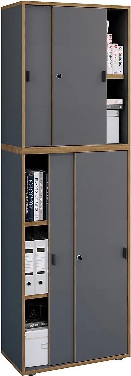 Drzwi przesuwne szafki biurowej Salia 5px B60