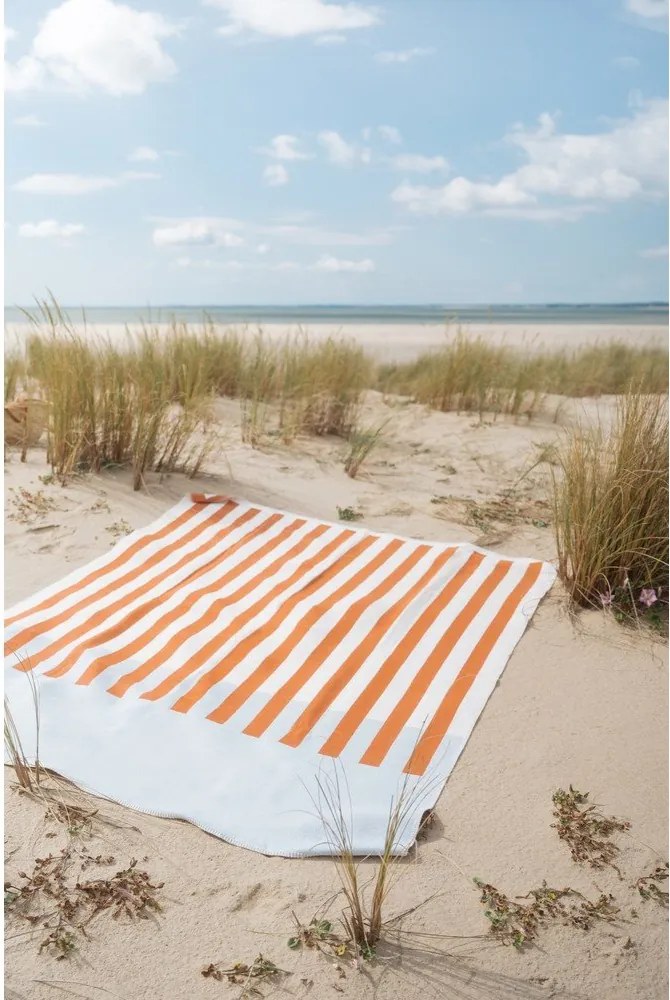 Pomarańczowy koc 160x200 cm Onu – noo.ma