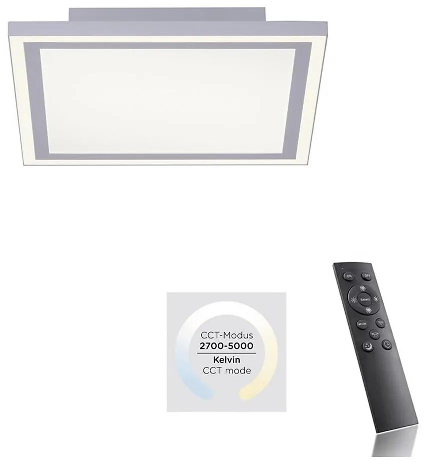 Leuchten Direkt 14850-16 - LED Oświetlenie ściemnialne LED/17W/230V + LED/13W + PILOT