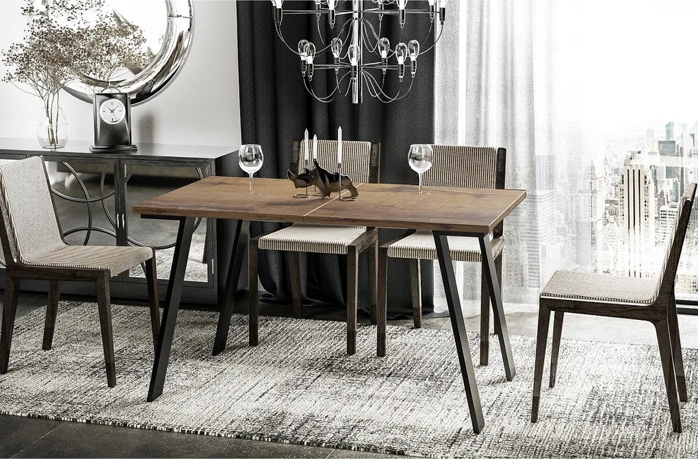 Stół rozkładany LIWIA 130(210)x80 dąb monastery