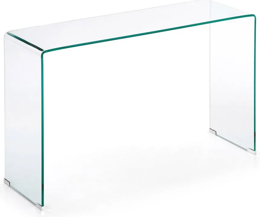 Szklana konsola 40x125 cm Burano – Kave Home