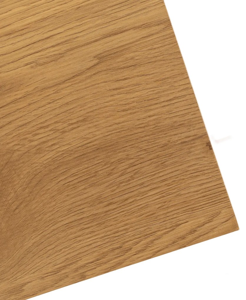 Zestaw Stolików Kawowych CARMI Dąb Złoty/Czarny do Salonu Loft