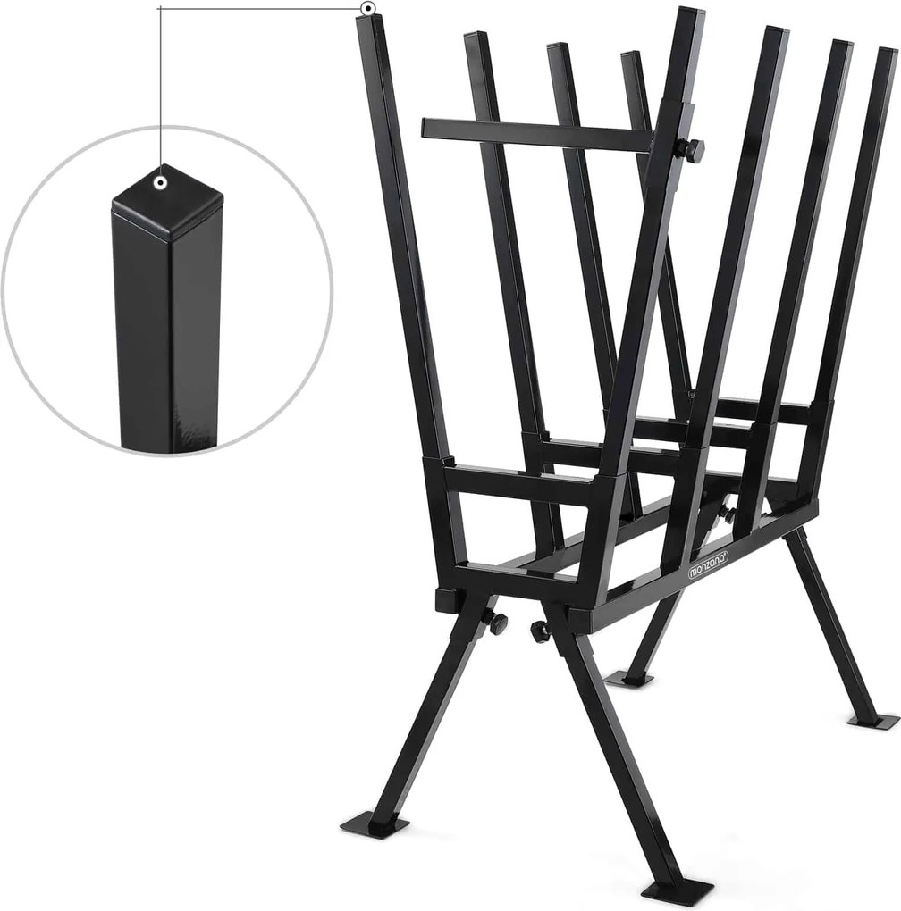 Kozioł do cięcia drewna AXEL, 77x50x105cm, czarna Gardebruk