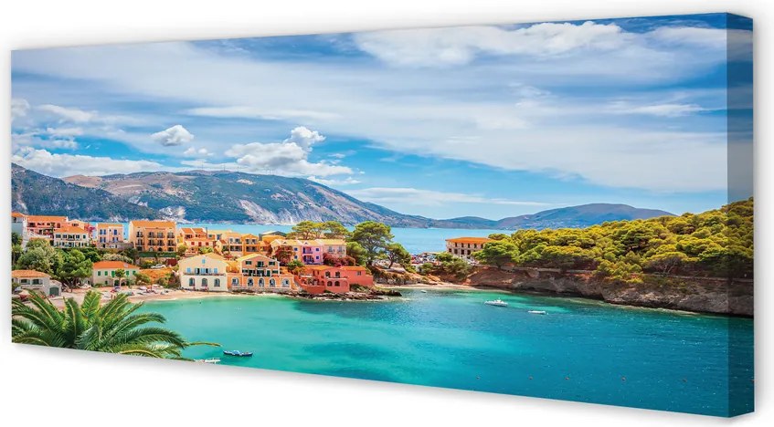 Zdjęcie na płótnie Wybrzeże w Objęciach Gór