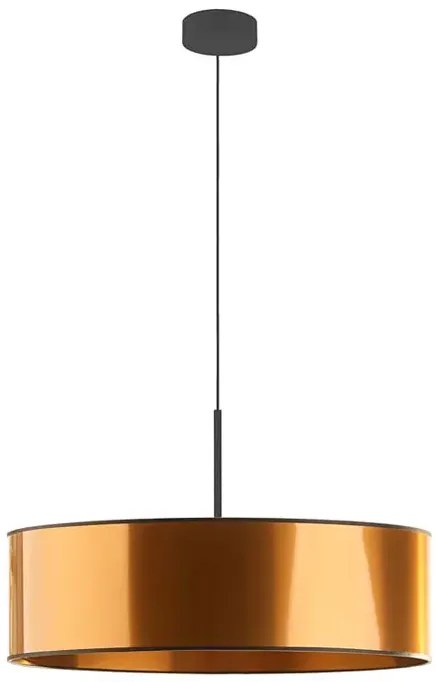 Miedziany okrągły żyrandol nad stół 60 cm - 4X EX874 W2-S54