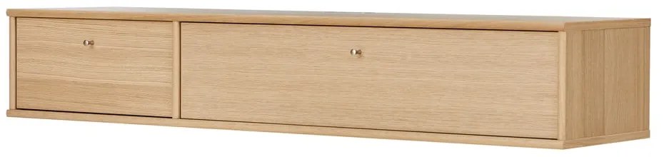Szafka pod TV w dekorze dębu 133x22 cm Mistral – Hammel Furniture