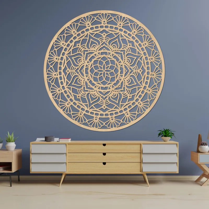 Drewniana mandala Kwiat Życia - SOFI