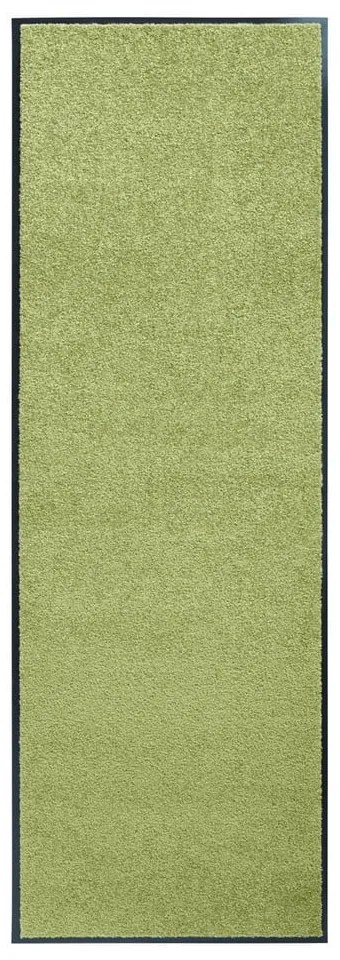 Zielona wycieraczka Hanse Home Wash &amp; Clean, 39x58 cm