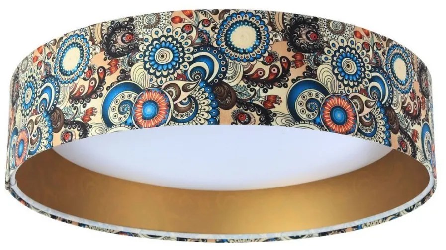 LED SMART GALAXY 24W/230V ściemnialna kolorowa/złota + DO