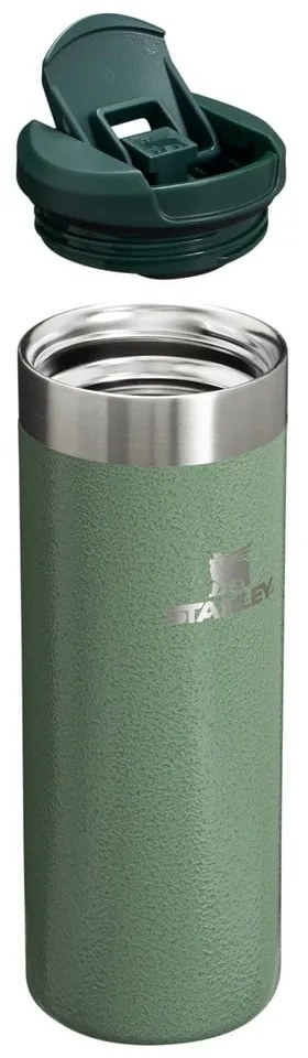 Zielony kubek termiczny 470 ml AeroLight Transit Hammertone Green – Stanley