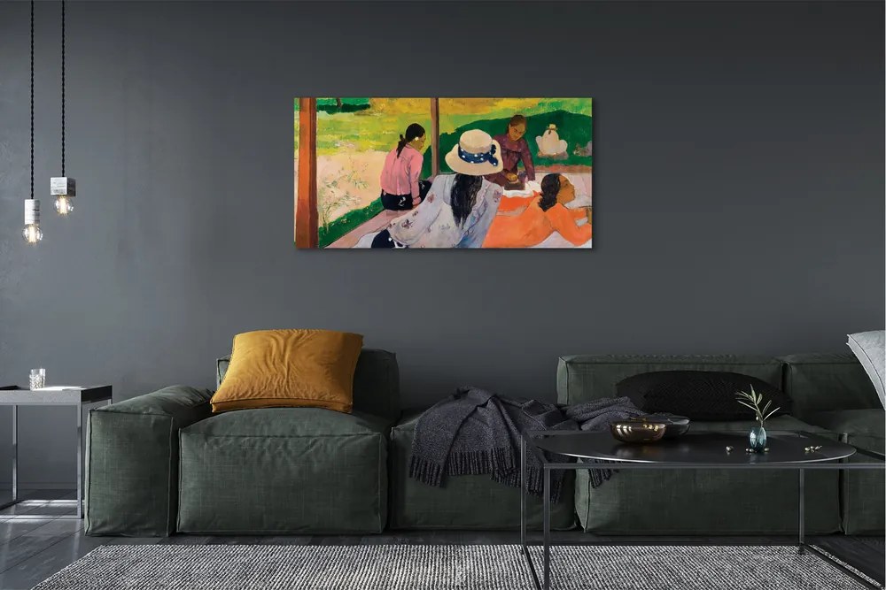 Obraz drukowany na płótnie Sjesta - Paul Gauguin