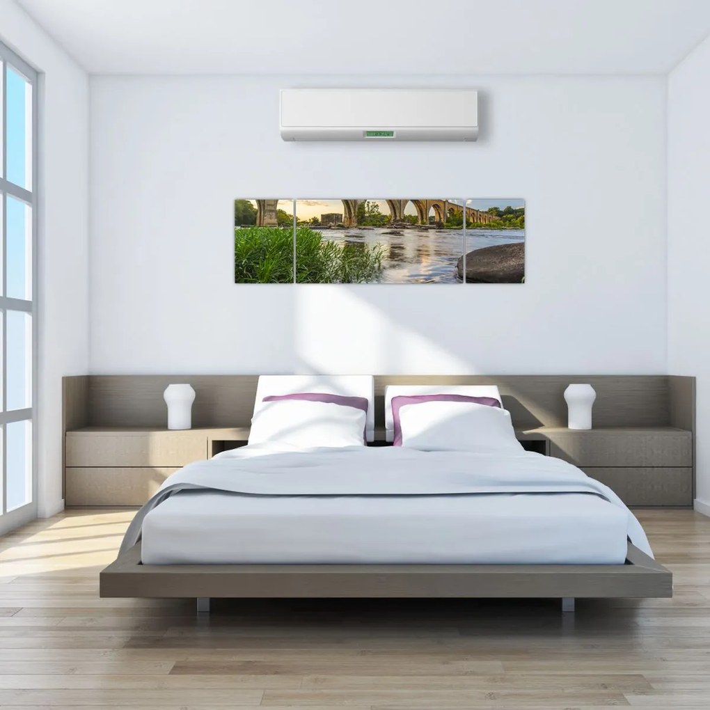 Obraz - Most kolejowy w Richmond (170x50 cm)