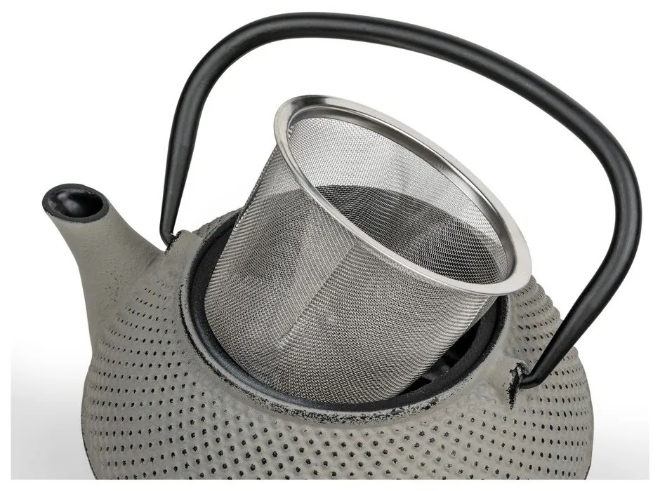 Szary żeliwny dzbanek do herbaty 800 ml Jang – Bredemeijer