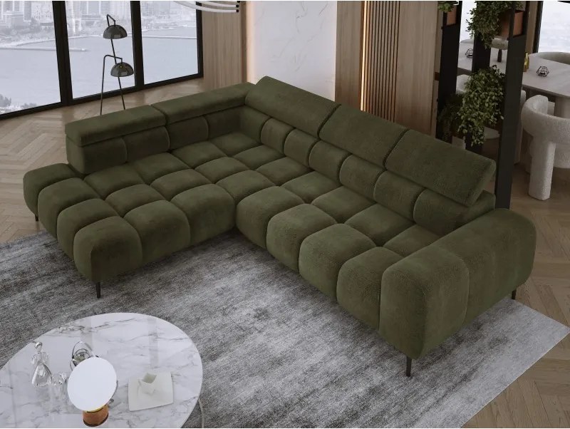 Narożnik PLAZA L Lewostronny w tkaninie EDEN 12 WERSAL