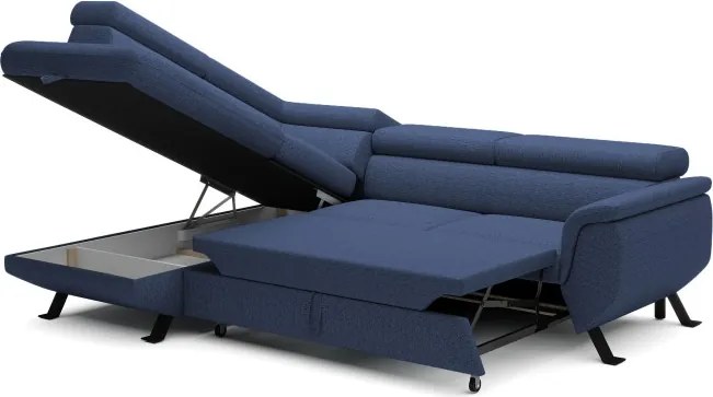 Narożnik RAVEN L z funkcją spania WERSAL