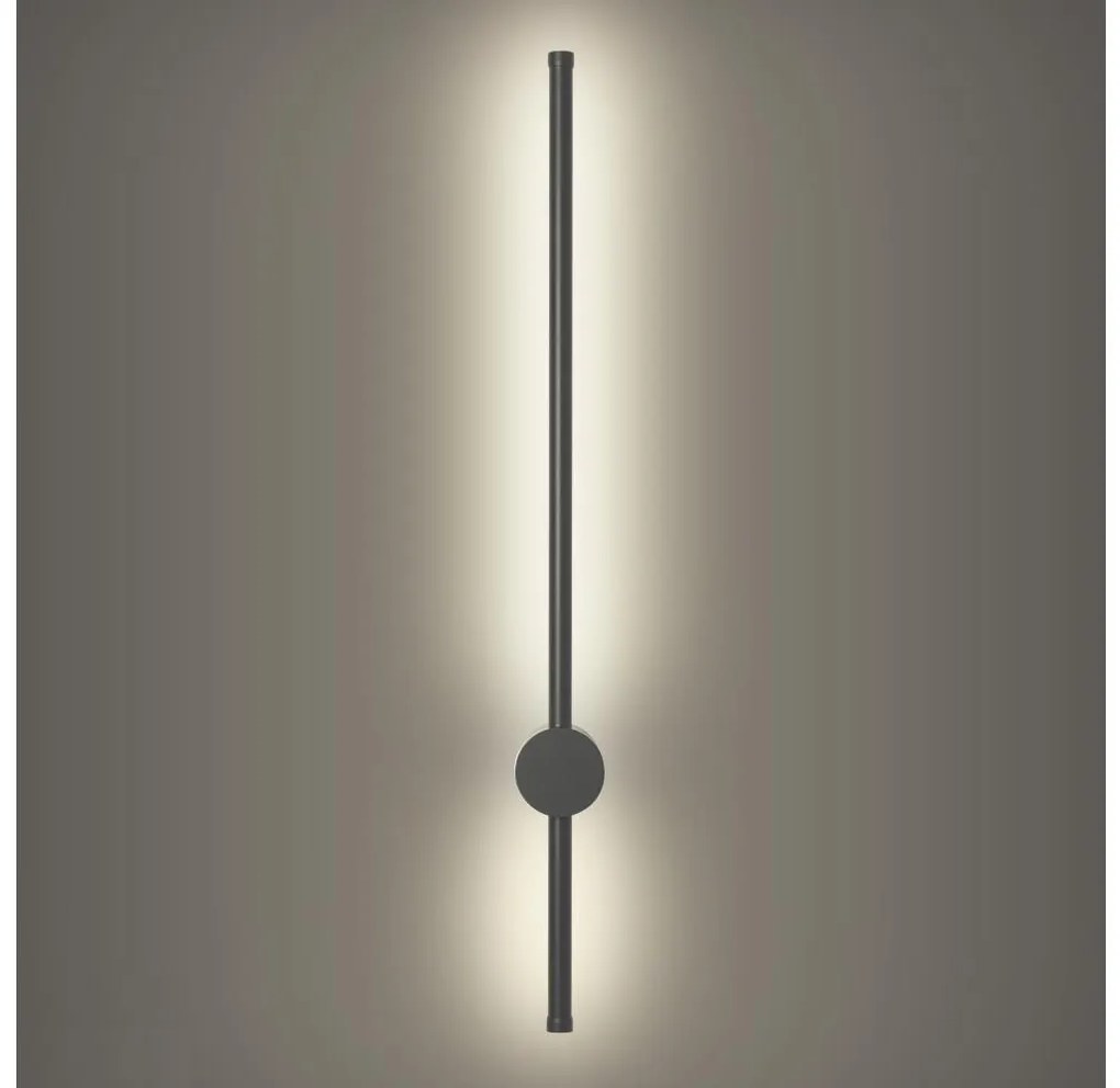 Brilagi - LED Kinkiet zewnętrzny AURA LED/12W/230V 4000K IP54 antracyt