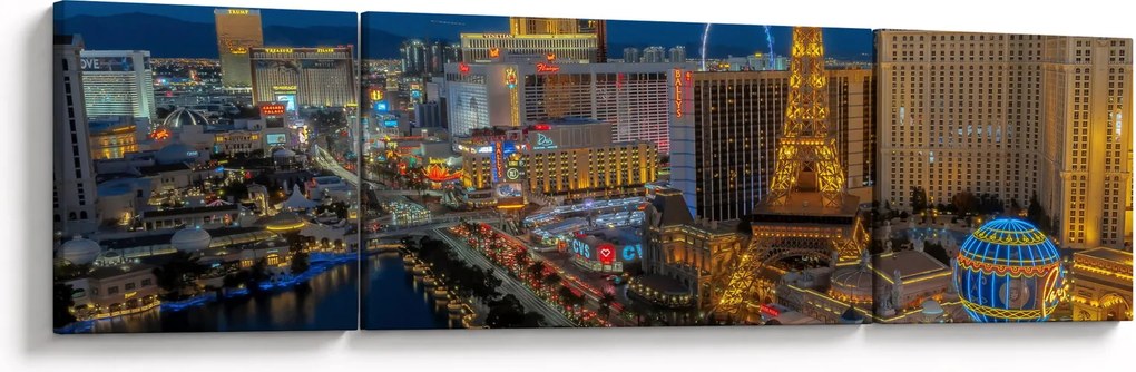 Obraz - Las Vegas (170x50 cm)