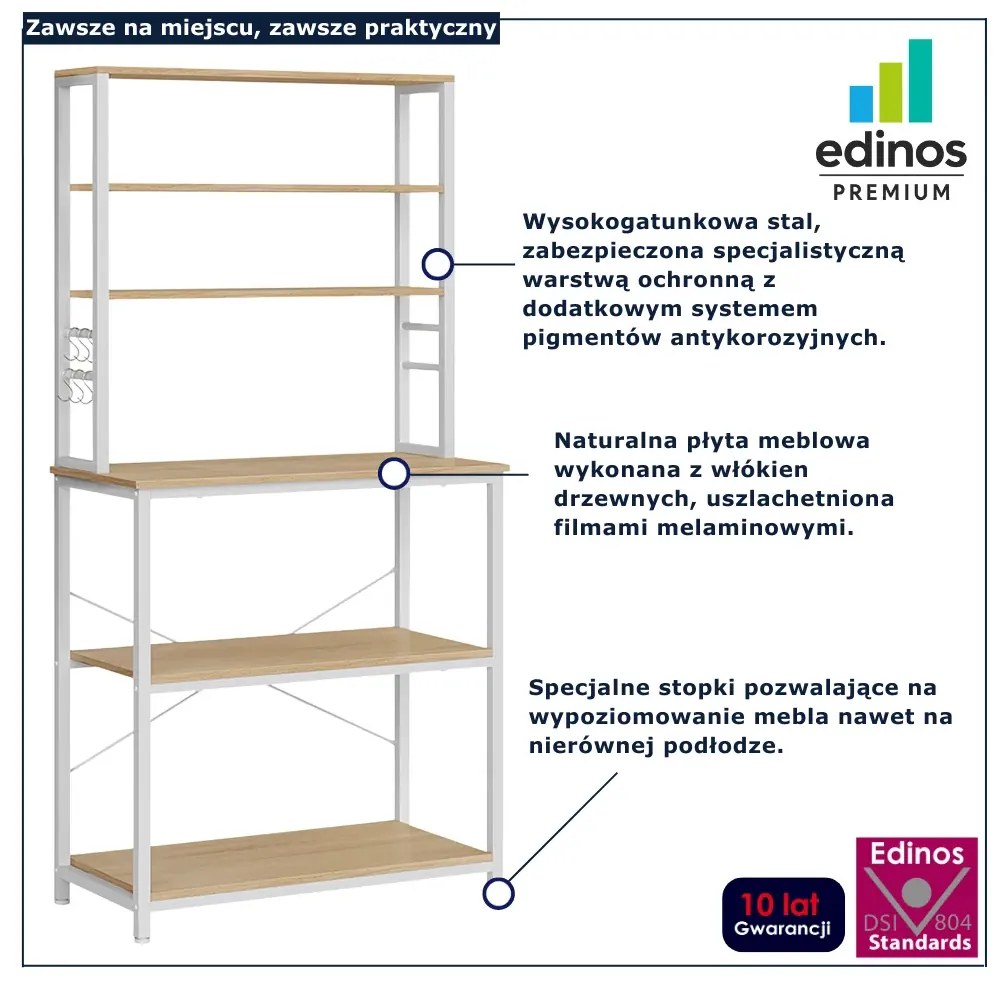 Wysoki regał kuchenny C2-M45