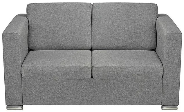 Dwuosobowa szara sofa loftowa - Telva 2Q