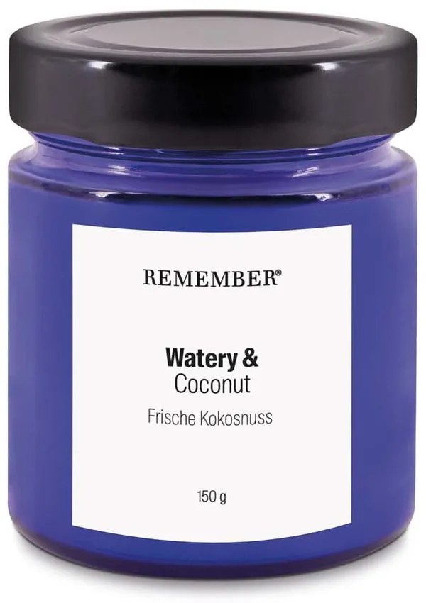Zapachowa sojowa świeca czas palenia 35 h Watery &amp; Coconut – Remember