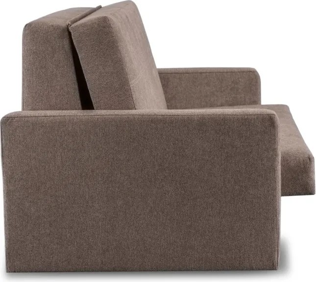 Fotel do Spania MILAN 2 Amerykanka Rozkładany Dwuosobowy Beżowy Nowoczesny