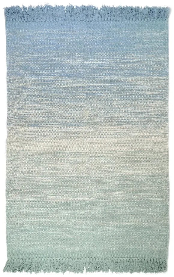Zielono-niebieski dywan odpowiedni do prania 100x150 cm Kirthy – Nattiot