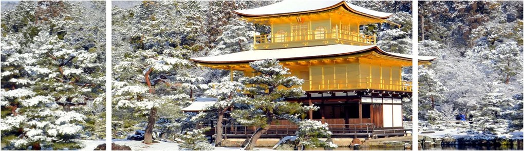 Obraz - Kinkakuji, Japonia (170x50 cm)
