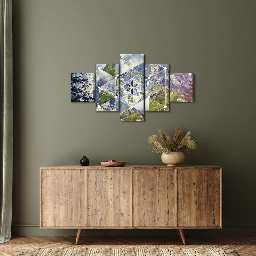 Obraz - Figura geometryczna (125x70 cm)