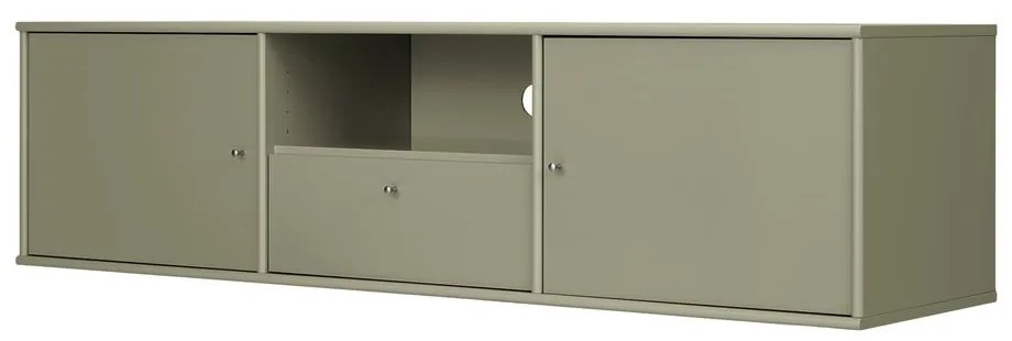 Szafka pod TV w kolorze khaki 161x42x45 cm Mistral – Hammel Furniture