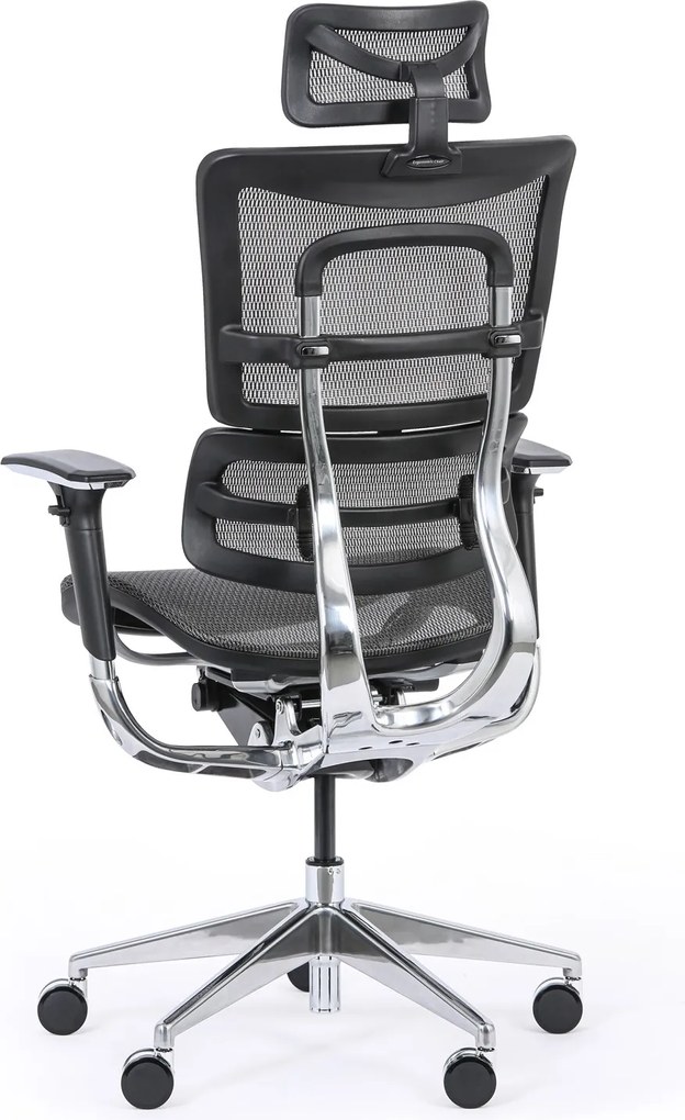 Krzesło biurowe wielofunkcyjne WINSTON SAA, szary