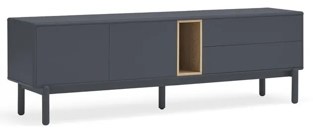 Ciemnoszara szafka pod TV 180x56 cm Corvo – Teulat