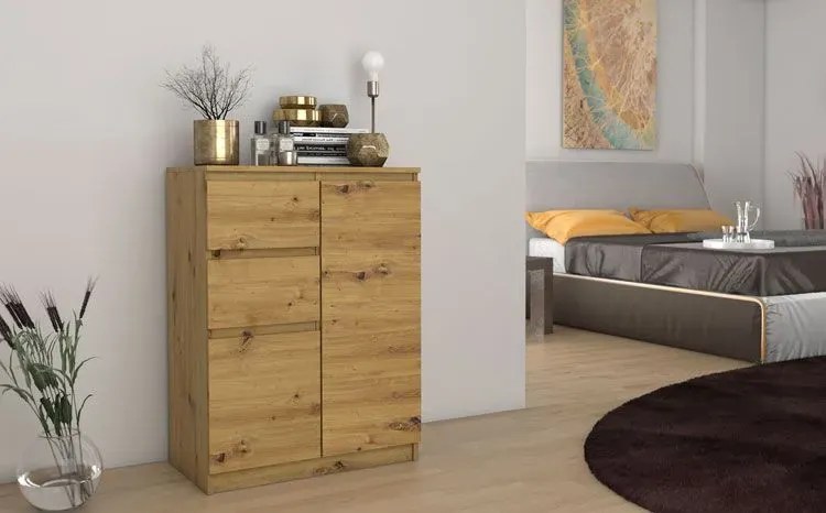 Nowoczesna Komoda Dąb Artisan A2-W81