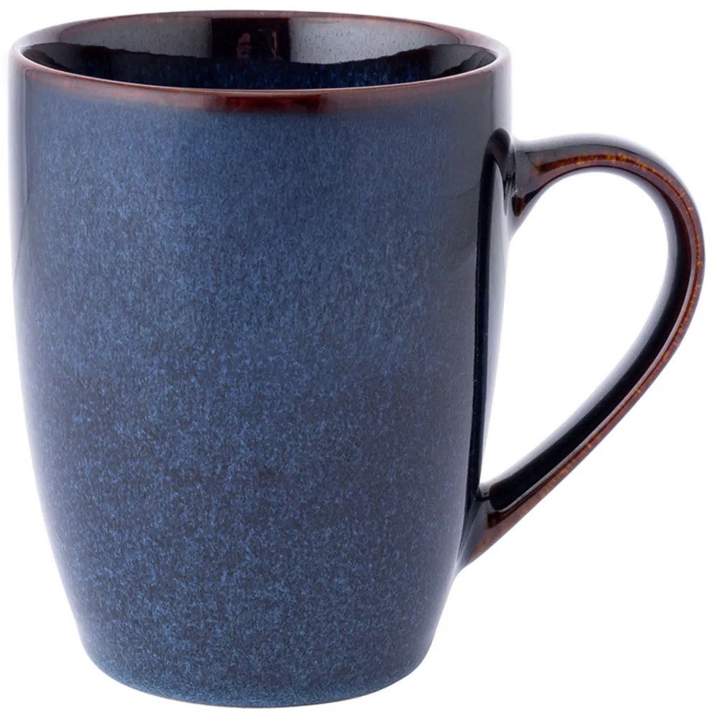 Altom Kubek ceramiczny Reactive Navy Blue 350 ml