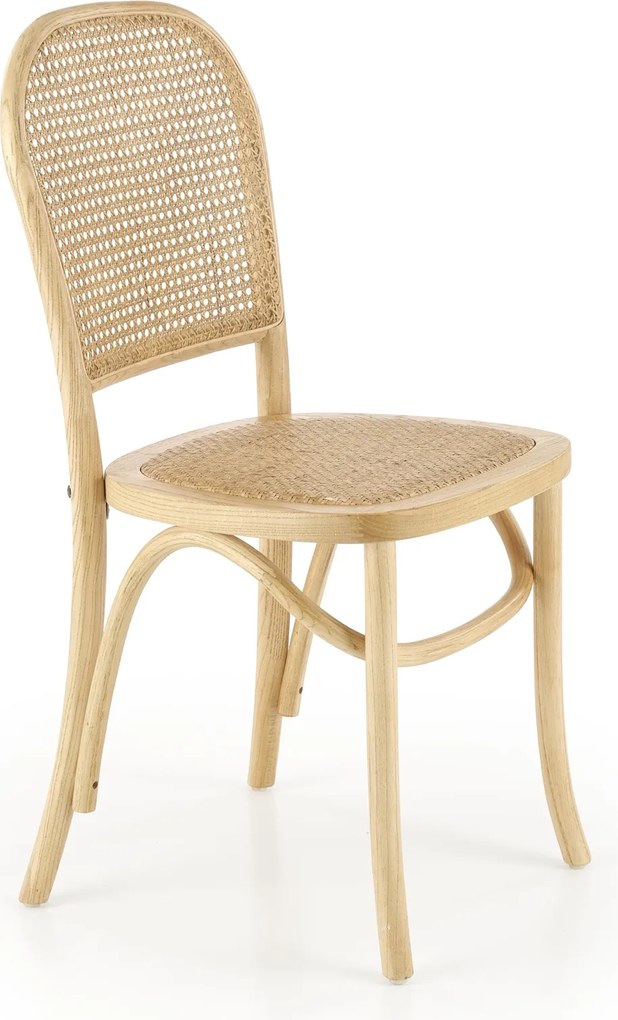 Krzesło jadalniane z rattanu naturalnego K502