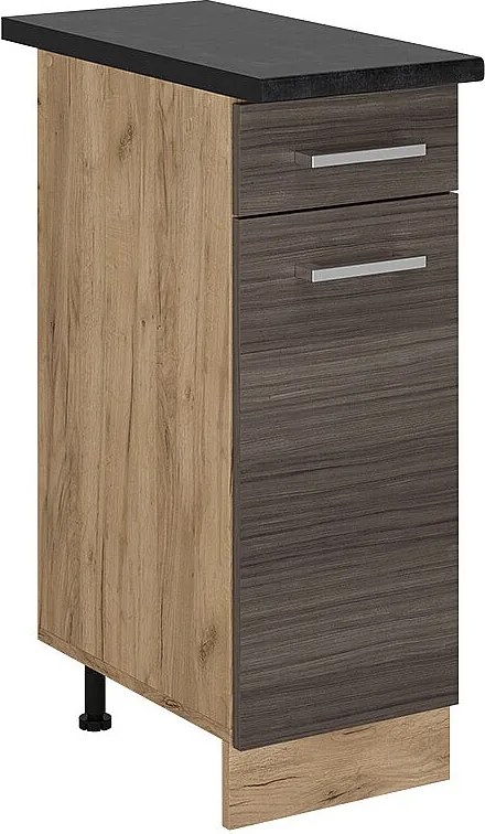 Szafka dolna do kuchni szlachetna szarość 30x60x81.6 r-line