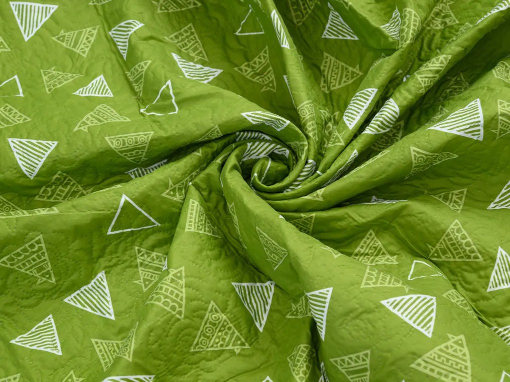 Narzuta na łóżko TREVA, zielony Rozmiar: 170 x 210 cm