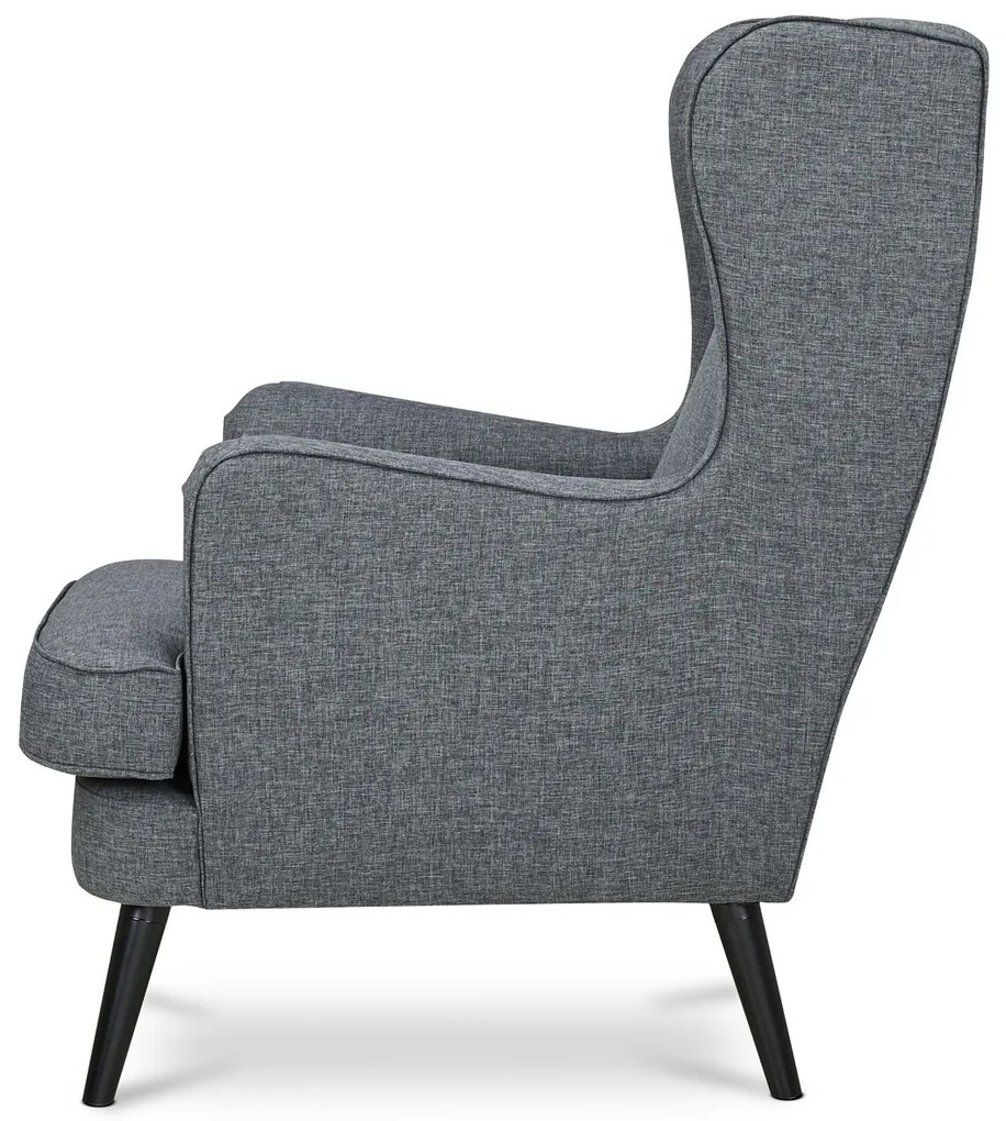 Fotel na uszach GREY2, szary