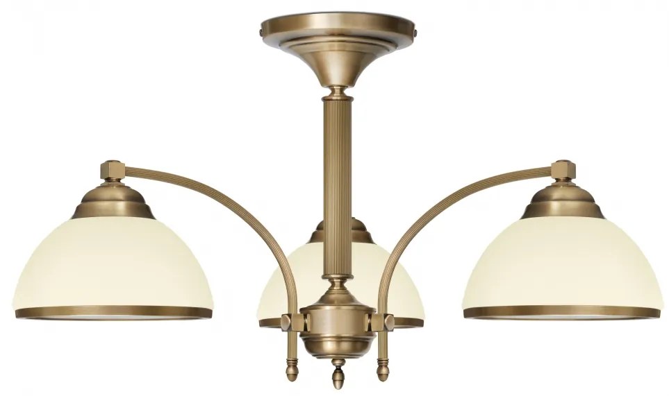 Żyrandol mosiężny do salonu R-S3KE