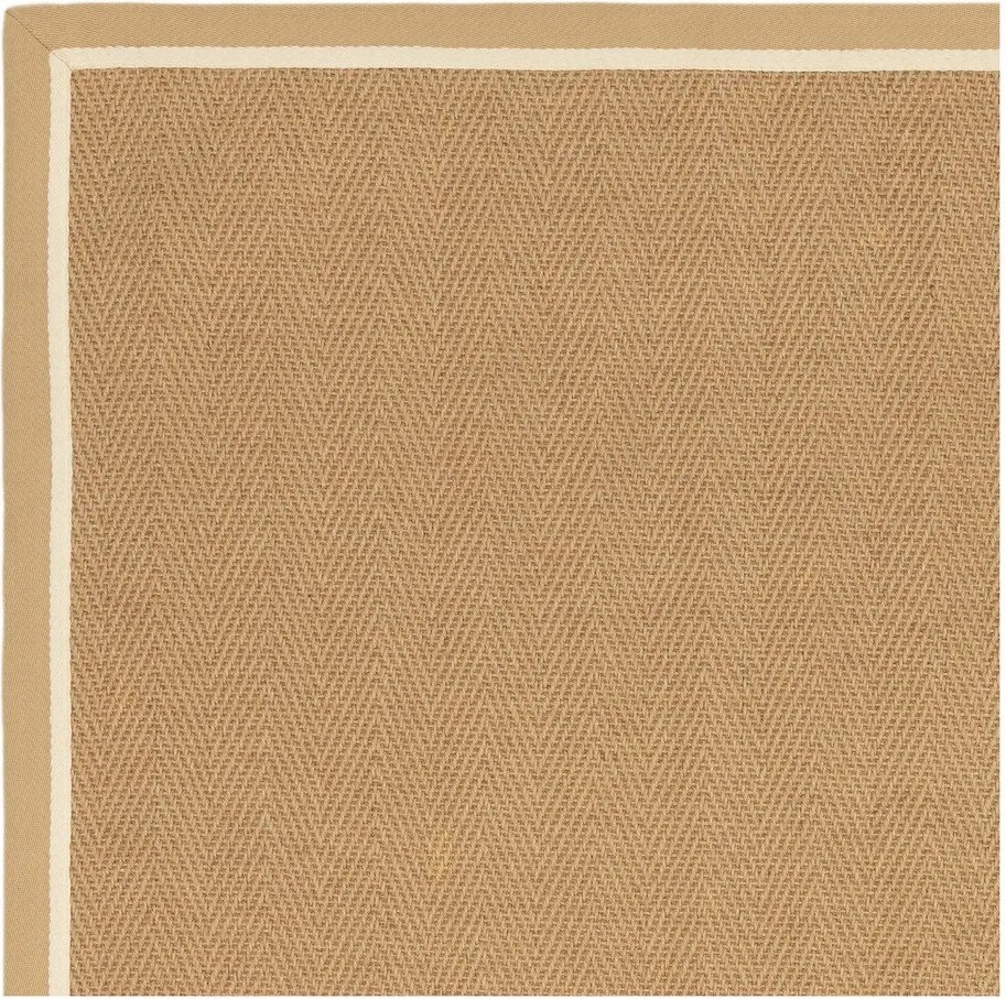 Dywan z juty dwustronny/tkany ręcznie w naturalnym kolorze 120x170 cm Bordo Herringbone Linen – Asiatic Carpets