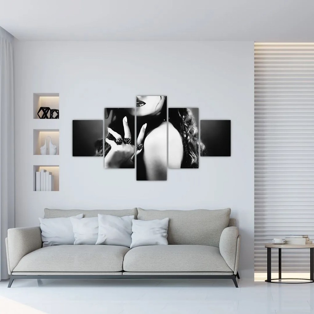 Obraz - Piękna kobieta (125x70 cm)